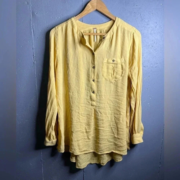 FREE PEOLE GAUZE TUNIC - Picture 1 of 6